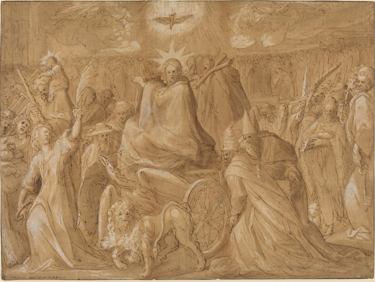 El triunfo de Cristo de Giovanni Battista della Rovere