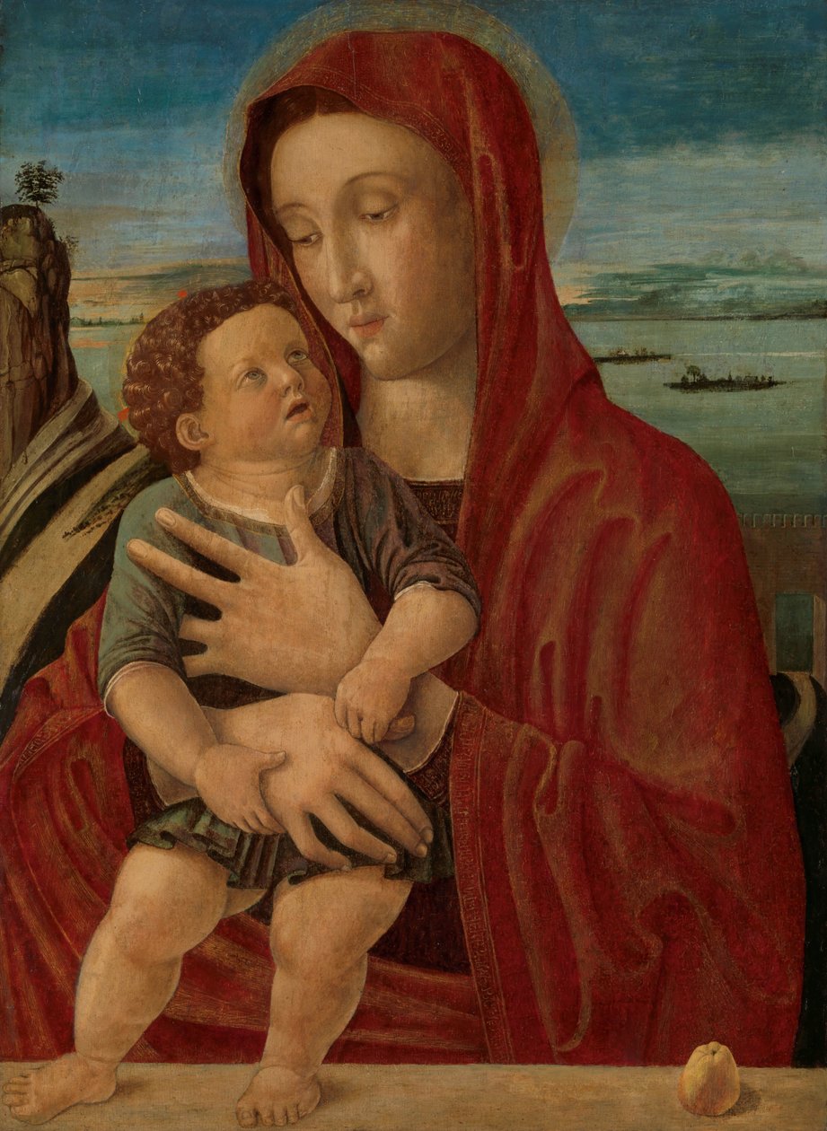 La Virgen con el Niño de Giovanni Bellini (circle of)