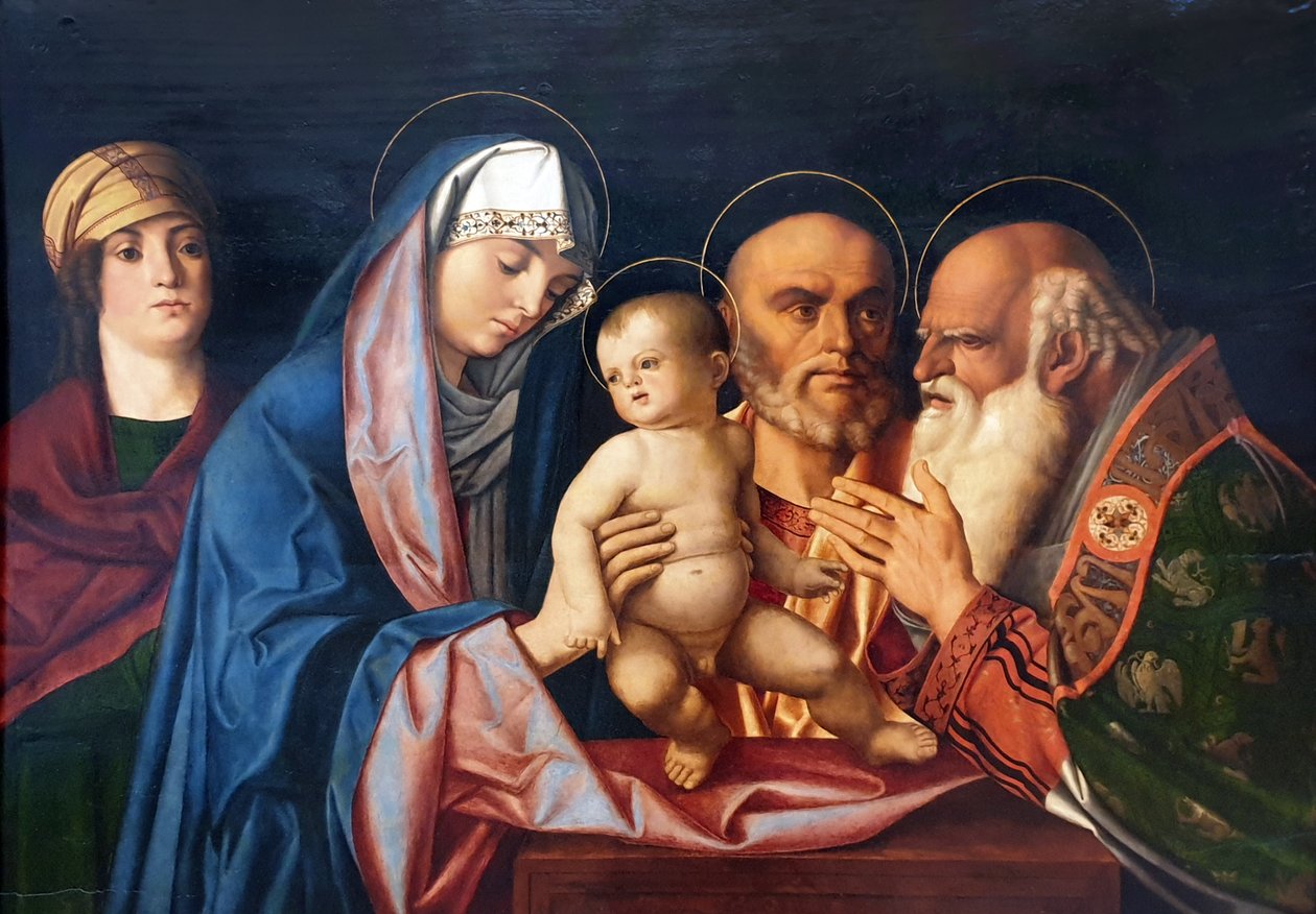 Alemán: Darbringung Christi im Tempel Presentación de Cristo en el templo de Giovanni Bellini