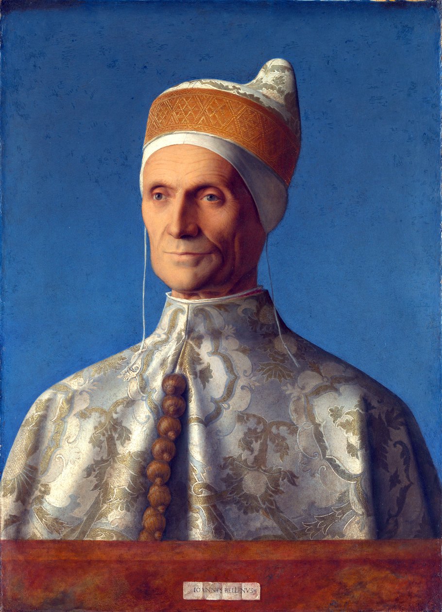 Italiano: Retrato del Dux Leonardo Loredan Retrato del Dux Leonardo Loredan de Giovanni Bellini