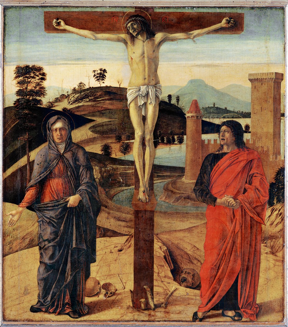 Le Calvaire - Calvario ... de Giovanni Bellini
