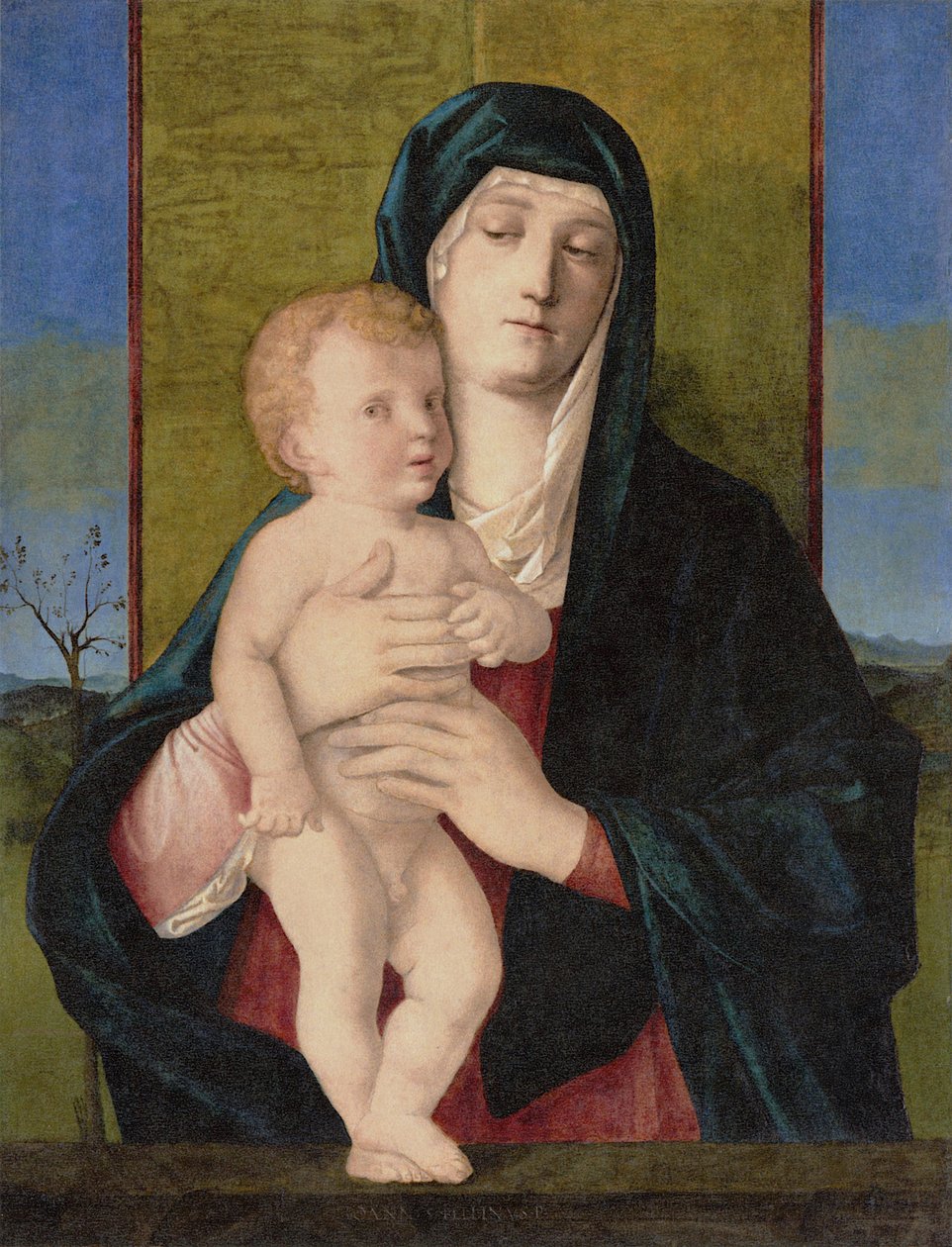 Virgen con el Niño (Madonna Corsini) de Giovanni Bellini