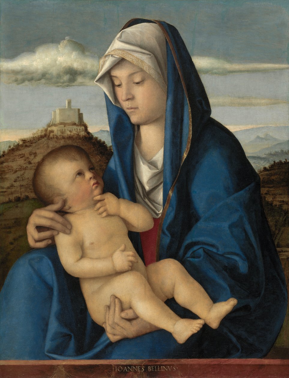 Virgen con el Niño de Giovanni Bellini