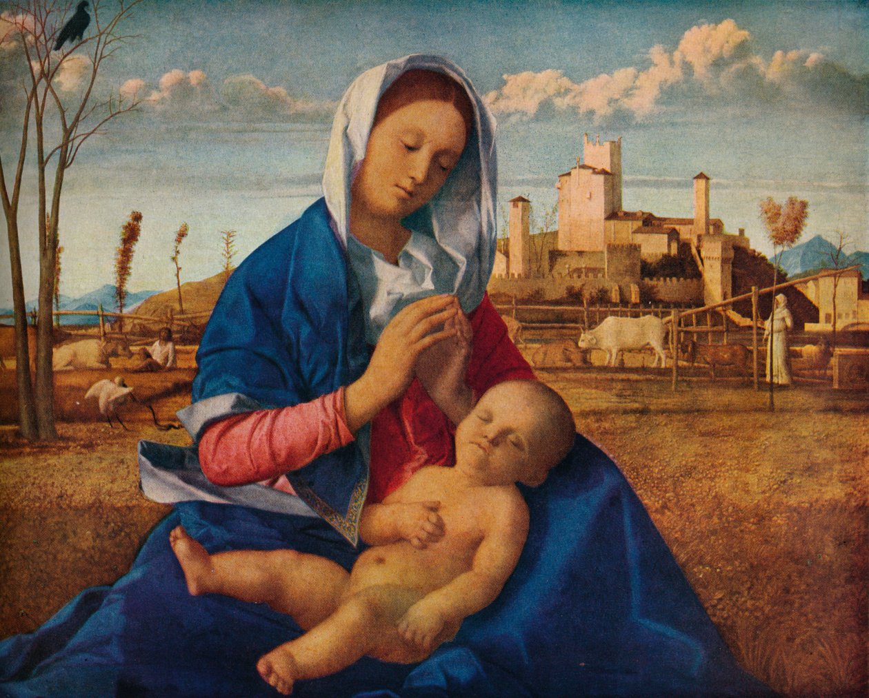 Madonna del Prado, c1500 de Giovanni Bellini