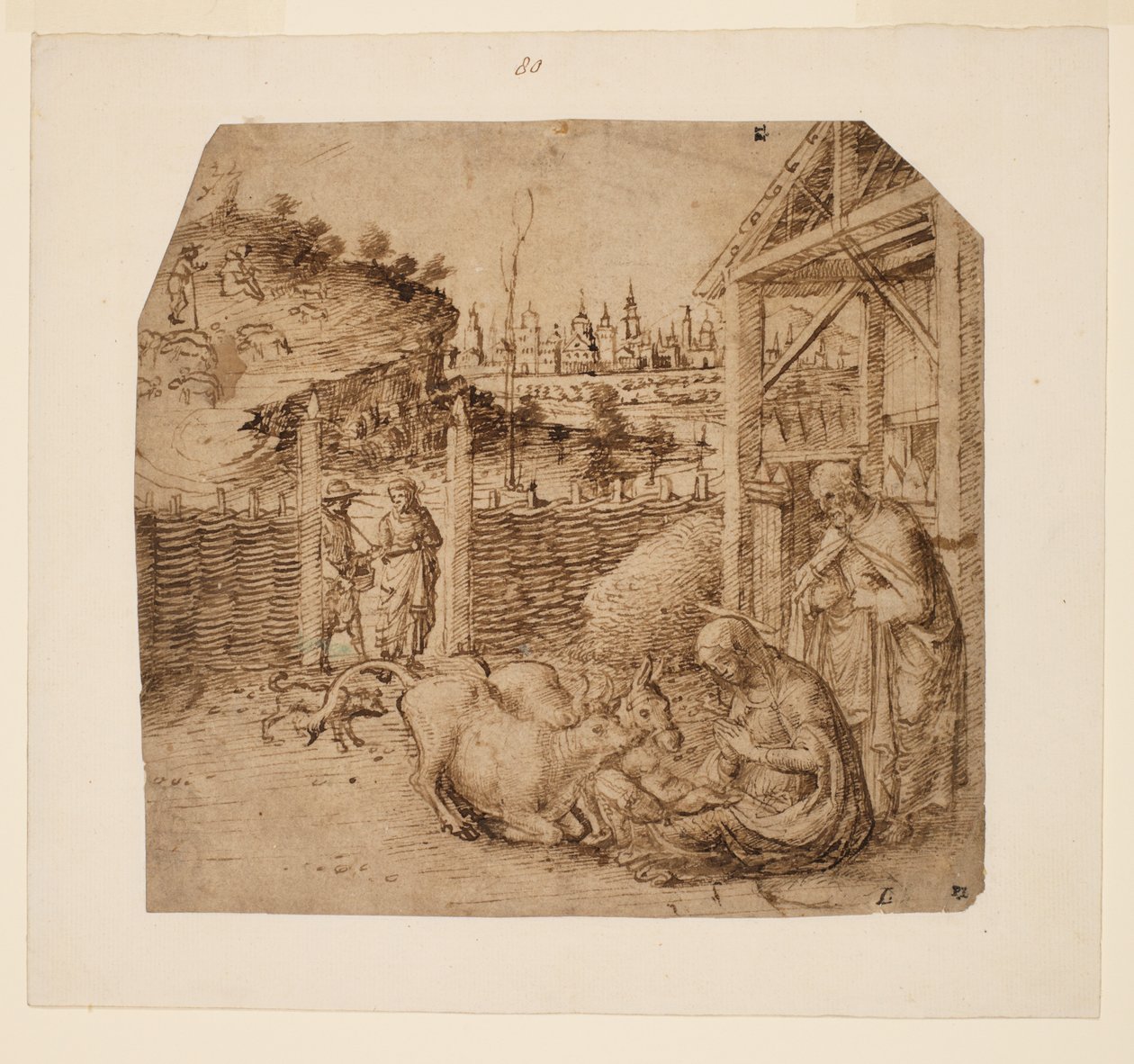 Natividad, circa 1480 de Giovanni Bellini