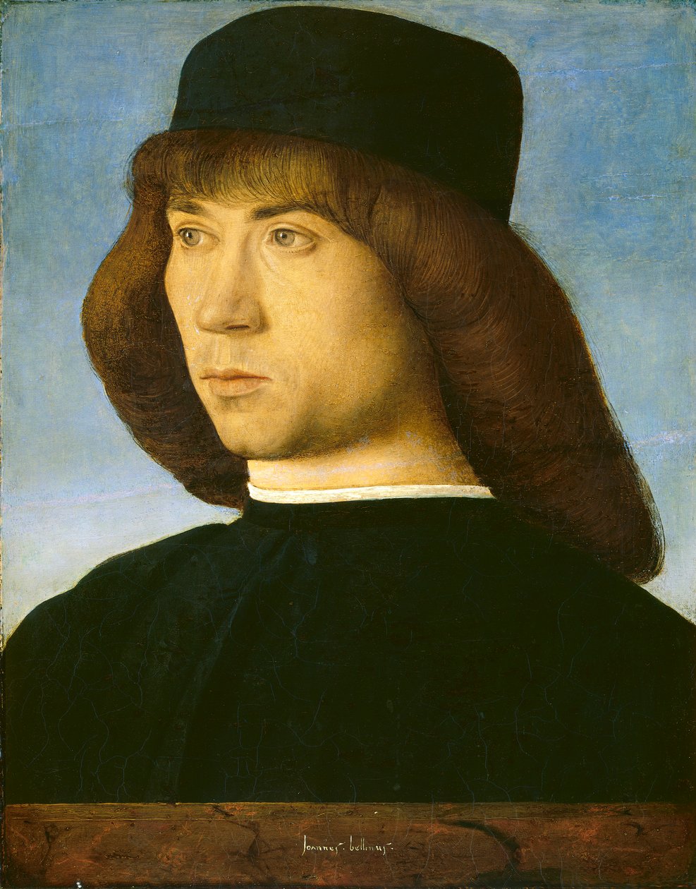 Retrato de un joven de Giovanni Bellini