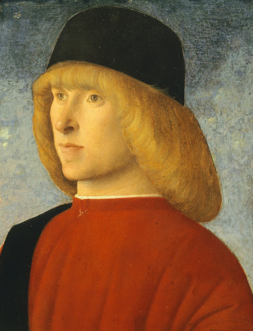 Retrato de joven senador, de Giovanni Bellini (1431-36 - 1516), óleo sobre tabla, 35x26,4 cm, ca 1485-1490 de Giovanni Bellini