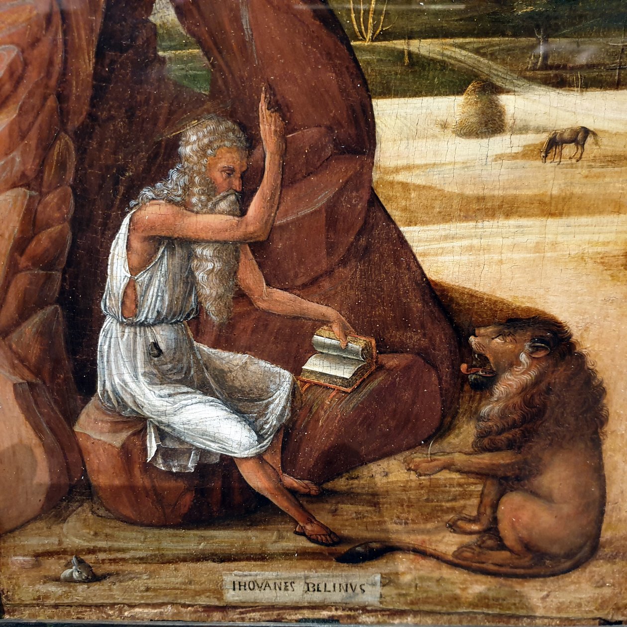 San Jerónimo en el desierto de Giovanni Bellini