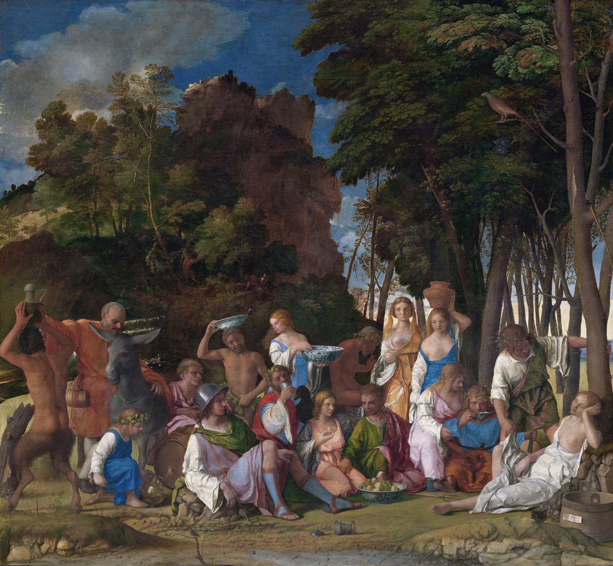 La fiesta de los dioses de Giovanni Bellini