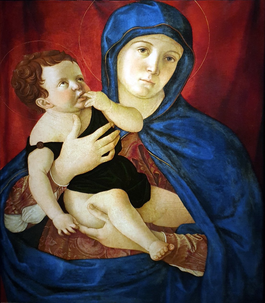 La Virgen y el Niño de Giovanni Bellini