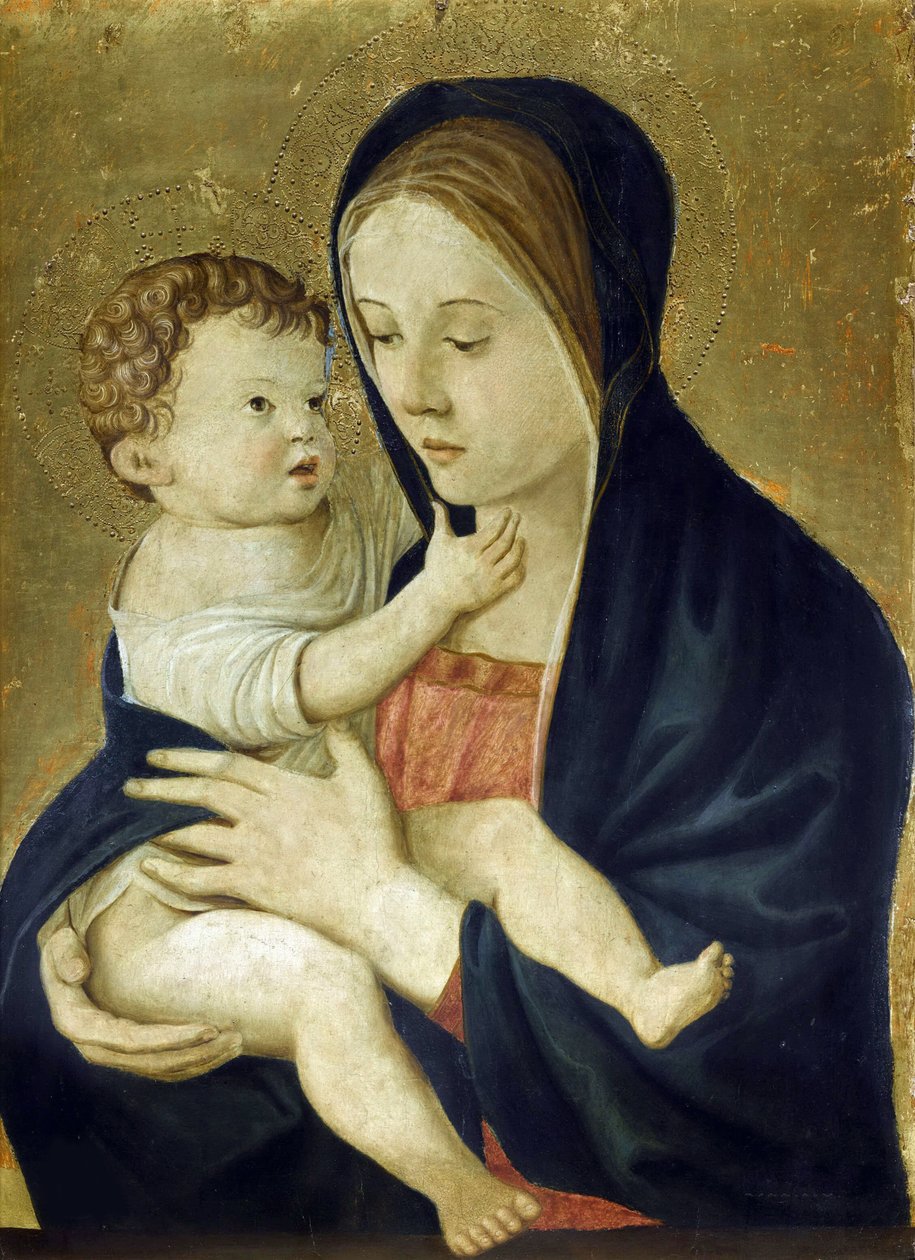La Virgen y el Niño, ca. 1470-1475 de Giovanni Bellini