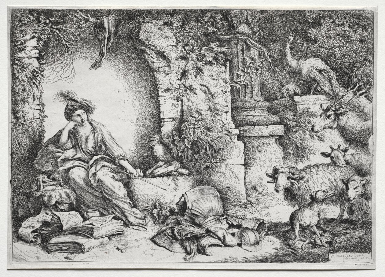 La melancolía de Giovanni Benedetto Castiglione