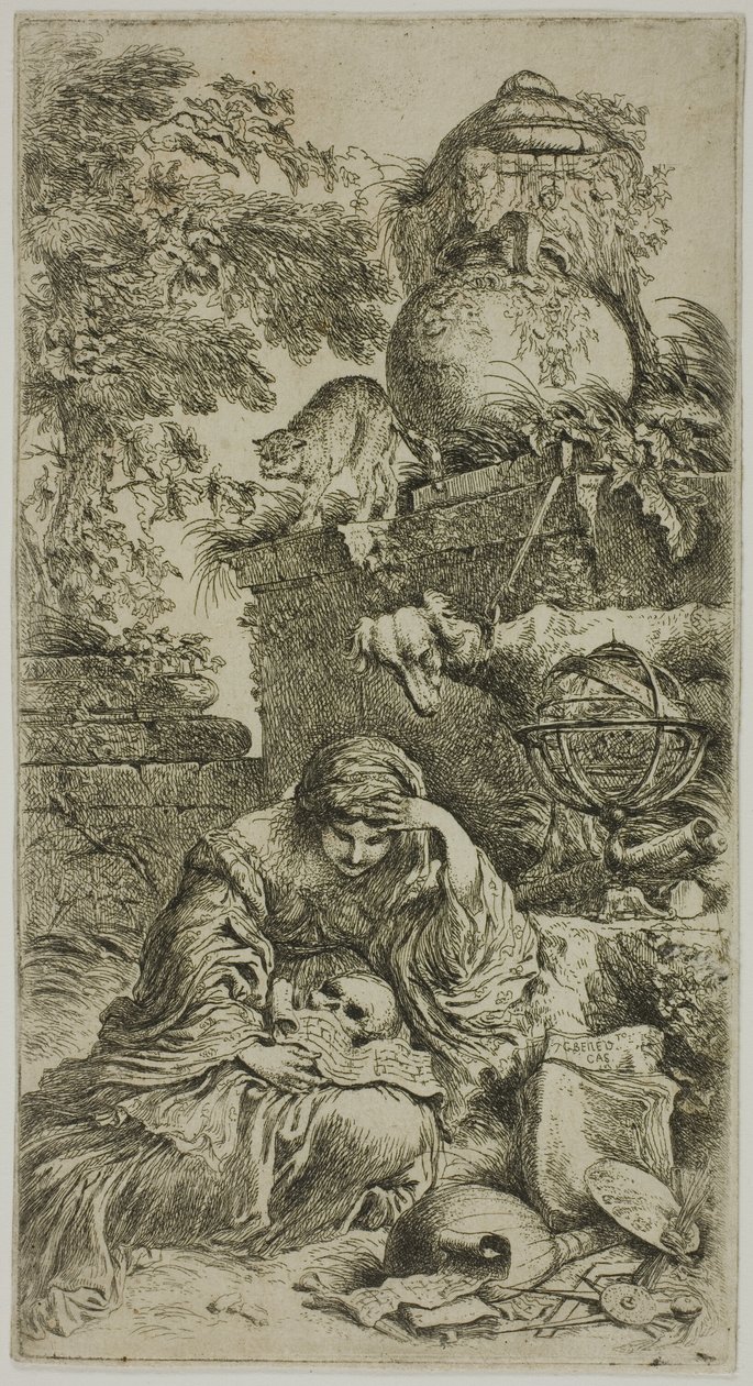 Melancolía de Giovanni Benedetto Castiglione