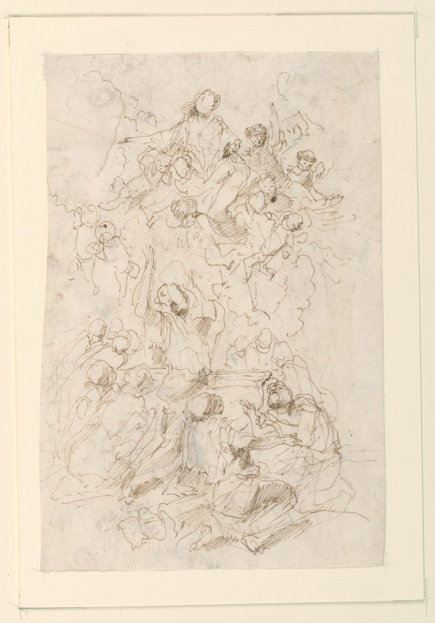 La Asunción de Giovanni Benedetto Castiglione