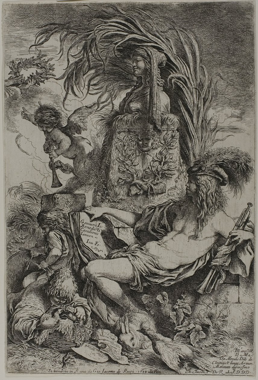 El genio de Castiglione de Giovanni Benedetto Castiglione