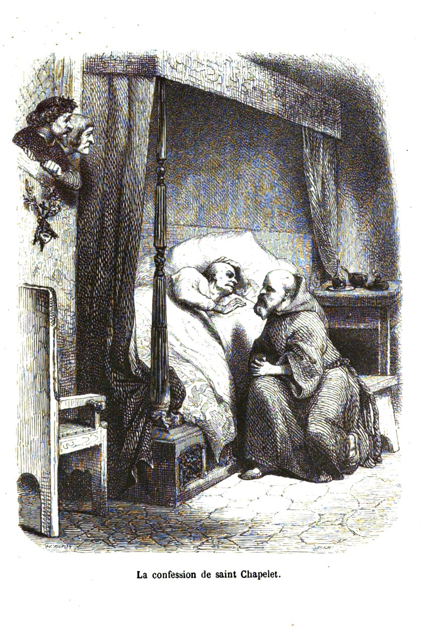 Decamerón - Primer día, relato 1 - La confesión de San Rosario de Giovanni Boccaccio