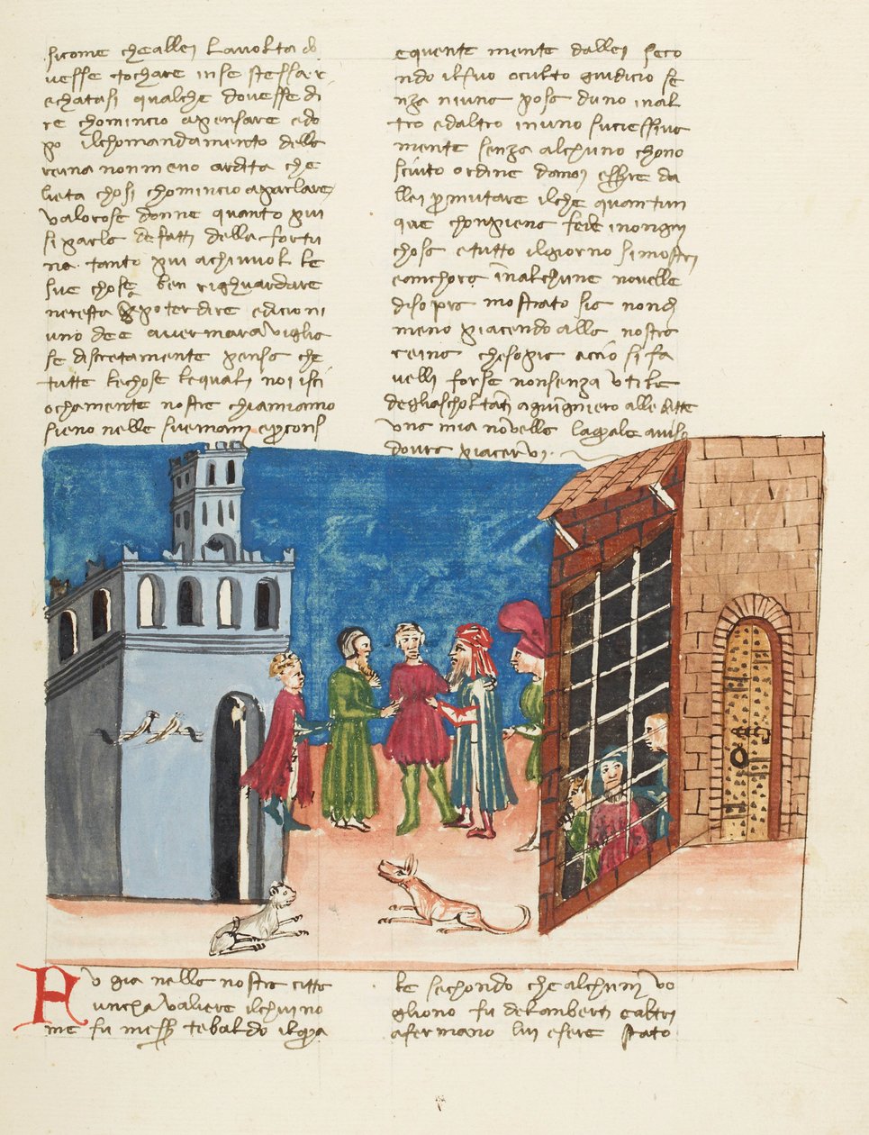 Decamerón, La ropa no hace al hombre. Lamberto y sus hermanos en prisión Segundo día, cuento 3. de Giovanni Boccaccio
