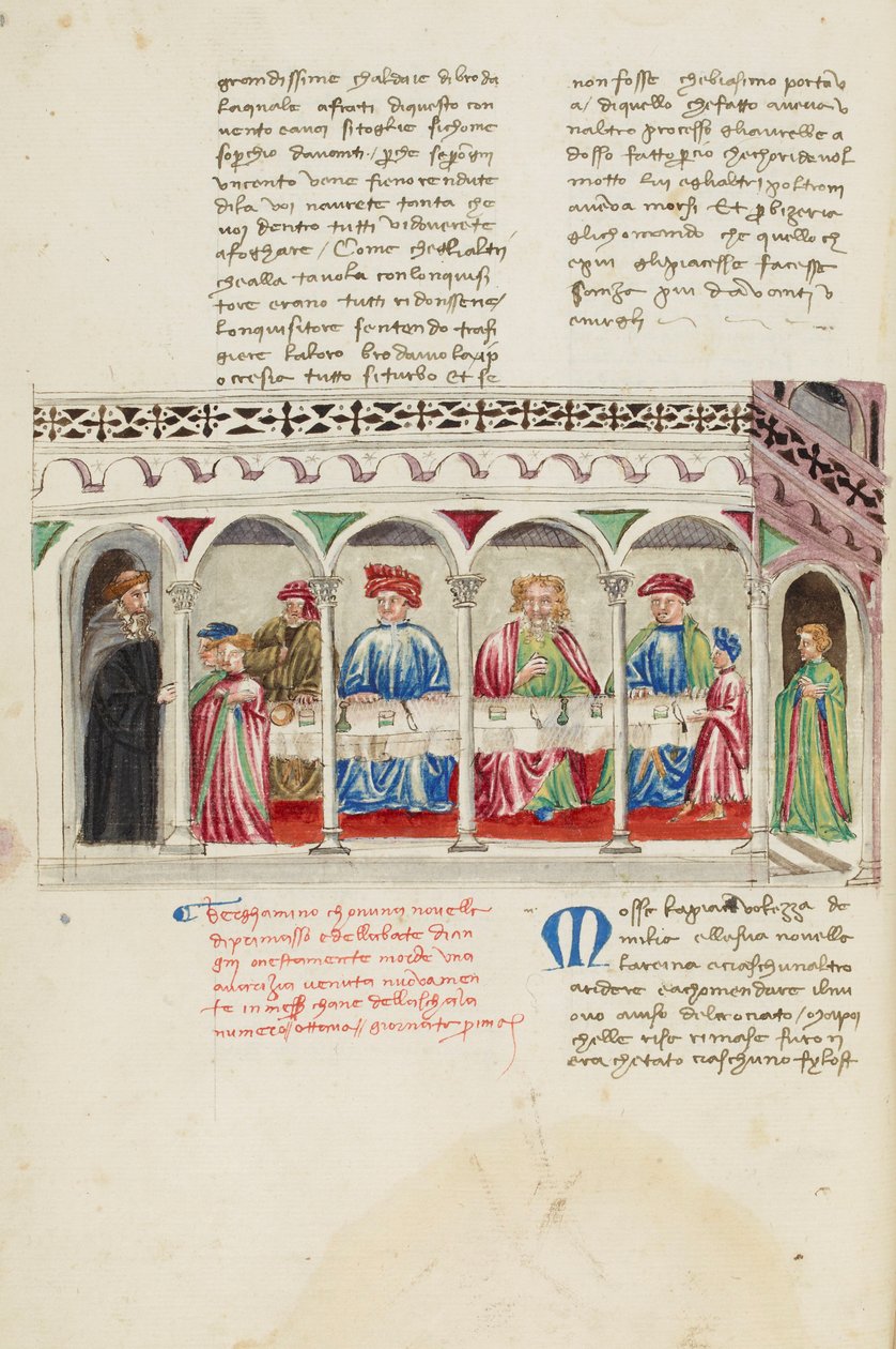 Decamerón, La eminente dignidad de los pobres - Hugues Primat et abbé de Cluny, Primer día, cuento 7 de Giovanni Boccaccio