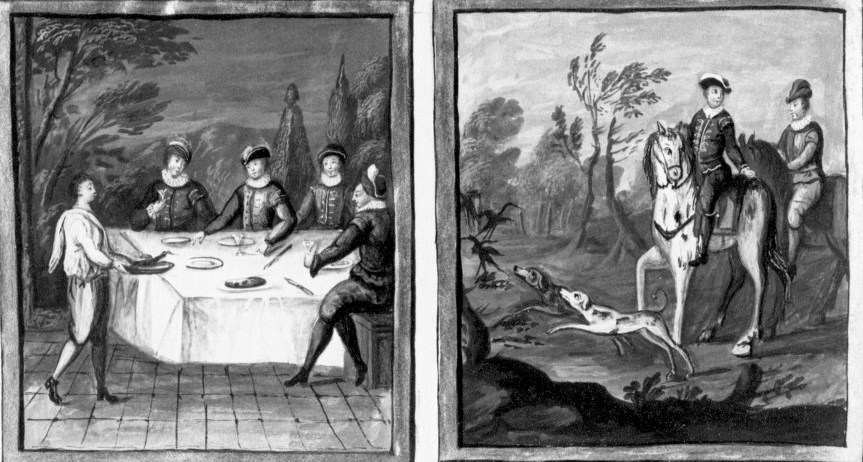 Decamerón, . Sexto día, cuento 4 de Giovanni Boccaccio