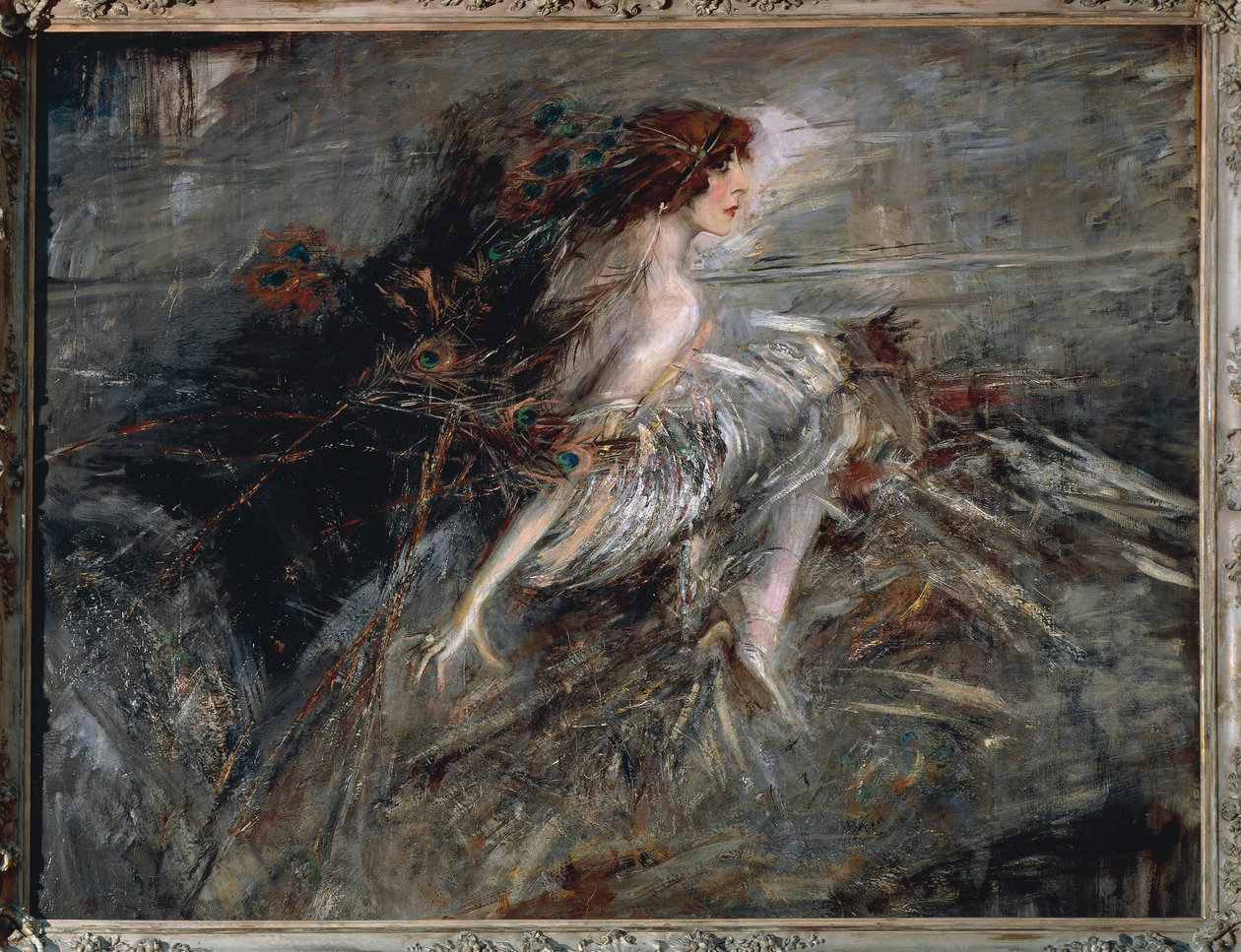 Italia, Roma, Retrato de la Marquesa Luisa Casati de Giovanni Boldini