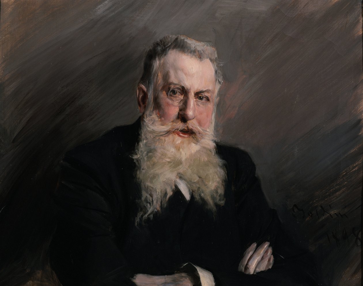 Retrato de Antonio Starabba, Marqués de Rudinì, 1839-1908, 1898 de Giovanni Boldini