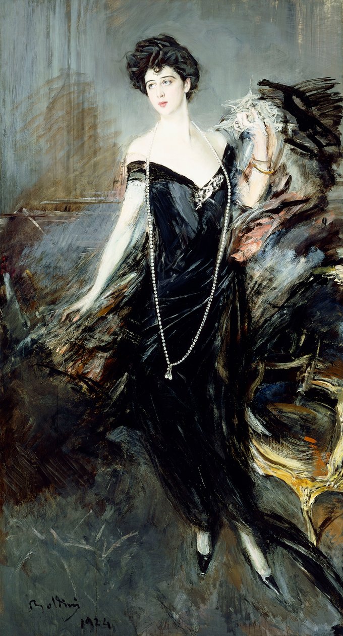 Retrato de Donna Franca Florio de Giovanni Boldini