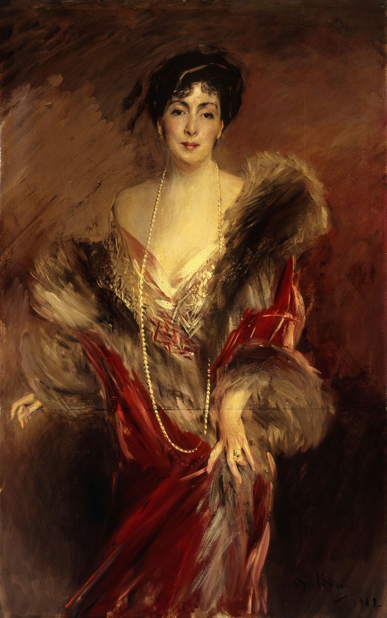 Retrato de Josefina A. de Errazuriz, 1912 de Giovanni Boldini