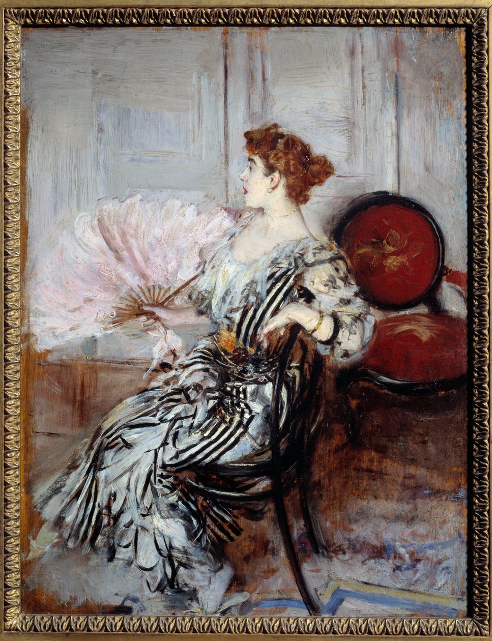 Retrato de Madame Torri, bailarina de la Ópera de Giovanni Boldini