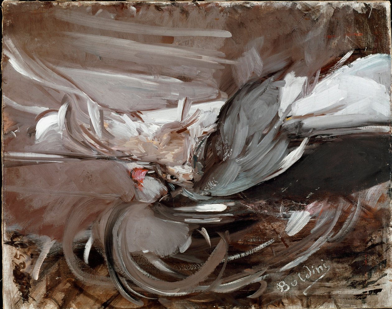 Naturaleza muerta con caza de Giovanni Boldini