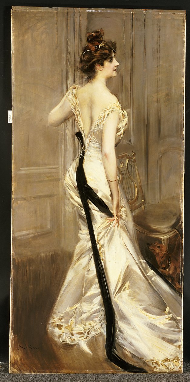 La faja negra, c.1905 de Giovanni Boldini