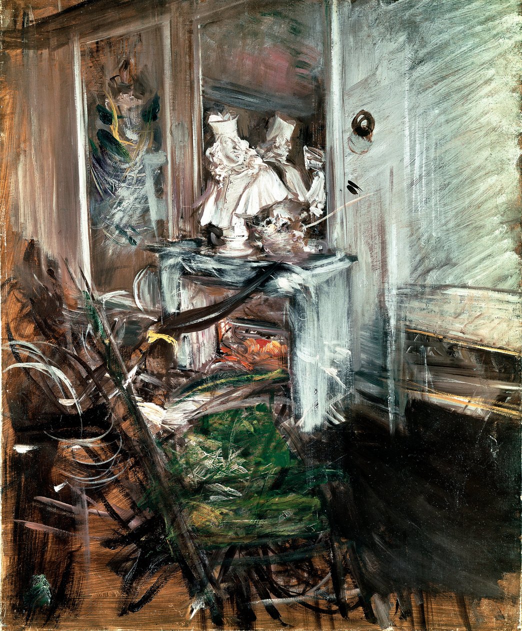 El "Cardenal" de Bernini en la habitación del pintor de Giovanni Boldini
