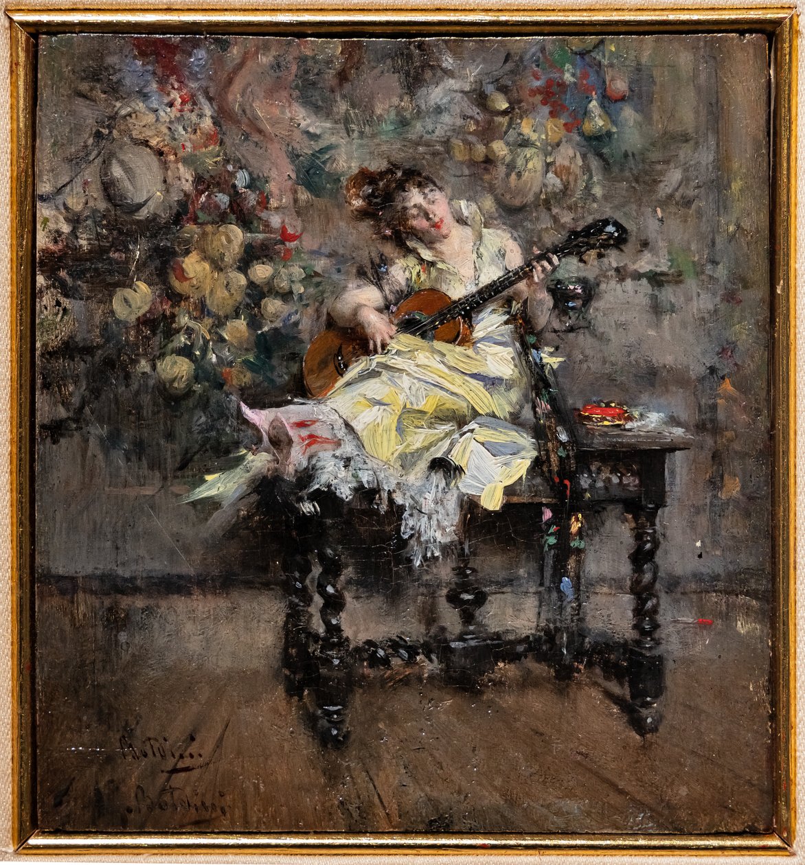 El guitarrista de Giovanni Boldini