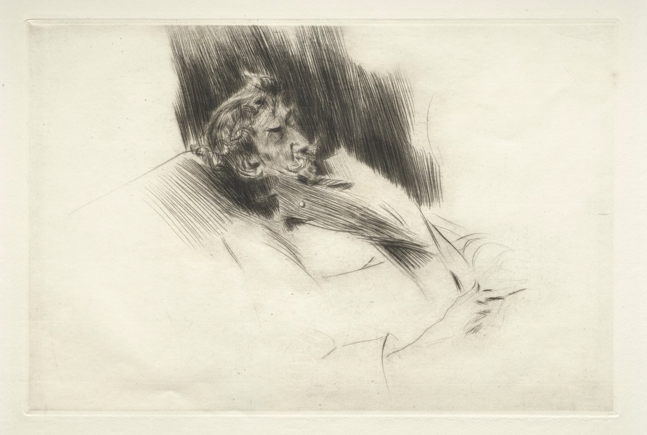 Whistler dormido, 1897 de Giovanni Boldini