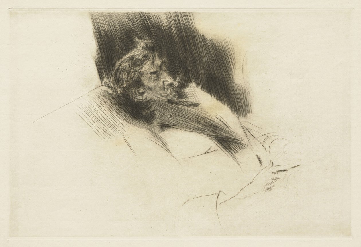 Whistler dormido, 1897 de Giovanni Boldini