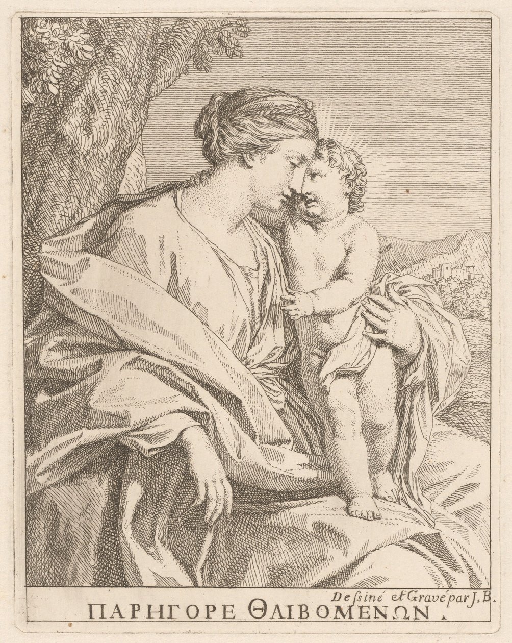 La Virgen y el Niño de Giovanni Bottani
