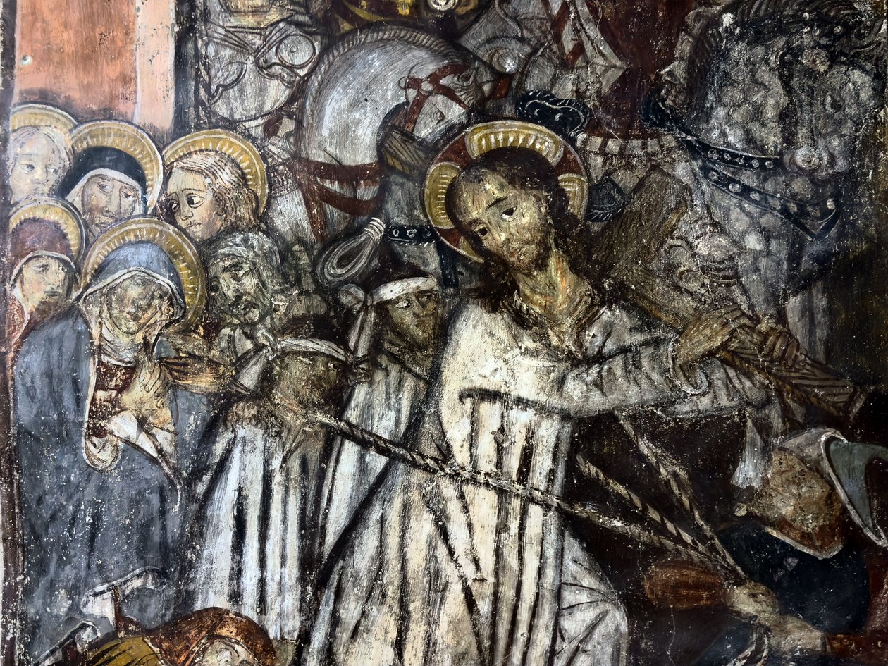 Oratorio de la Capilla de los Penitentes Blancos, Tende, 2024 (foto) de Giovanni Canavesio
