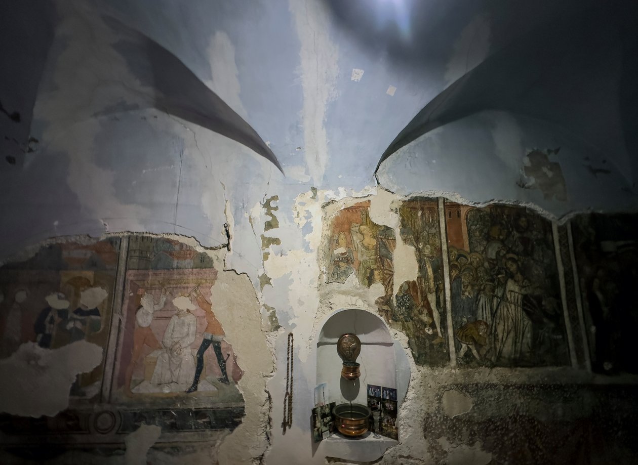 Oratorio de la Capilla de los Penitentes Blancos, Tende, 2024 (foto) de Giovanni Canavesio
