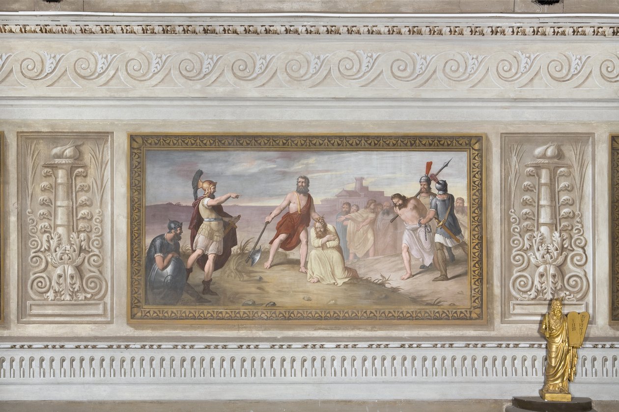 El martirio de San Mateo, de Historias de Cristo de Giovanni Chiarini