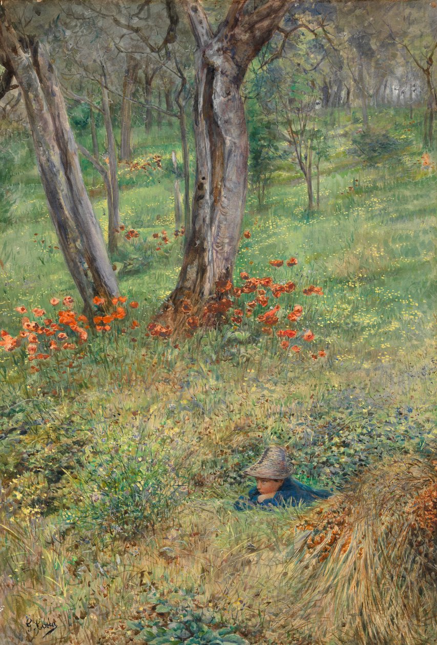 Un escondite en el bosque de Giovanni Costa