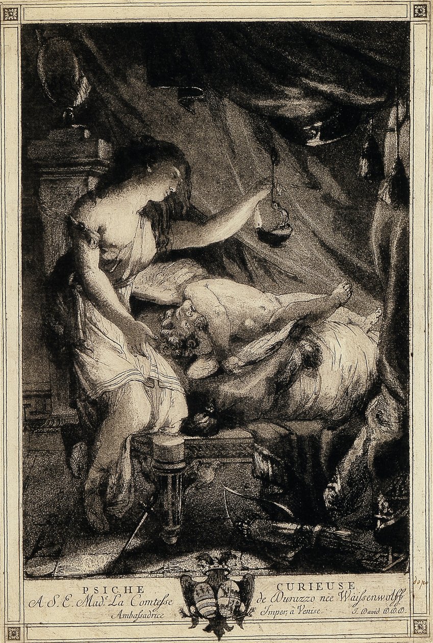 Psique Curiosa, mediados de 1770s de Giovanni David