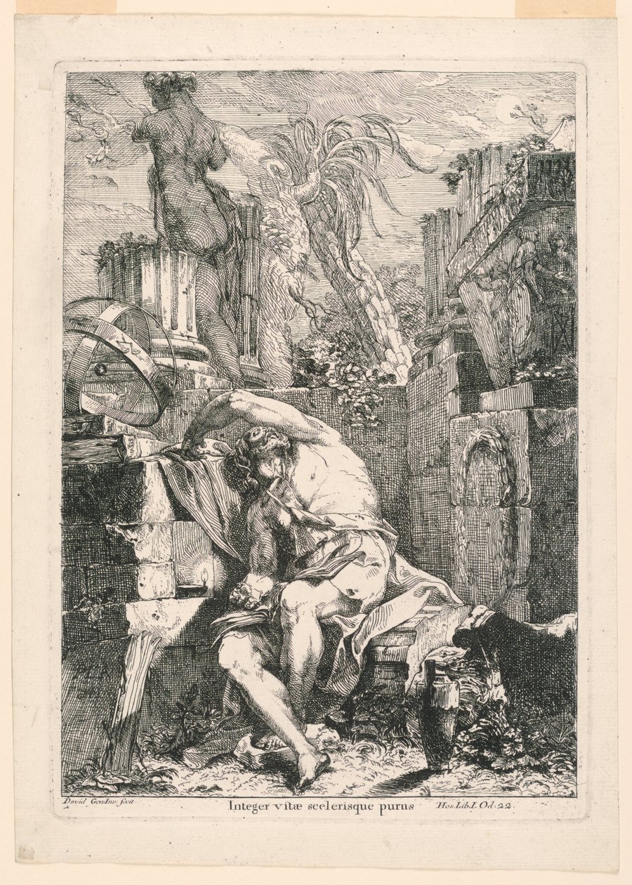 Integer vitae scelerisque purus (Horacio, Odas. Libro I,22) de Giovanni David
