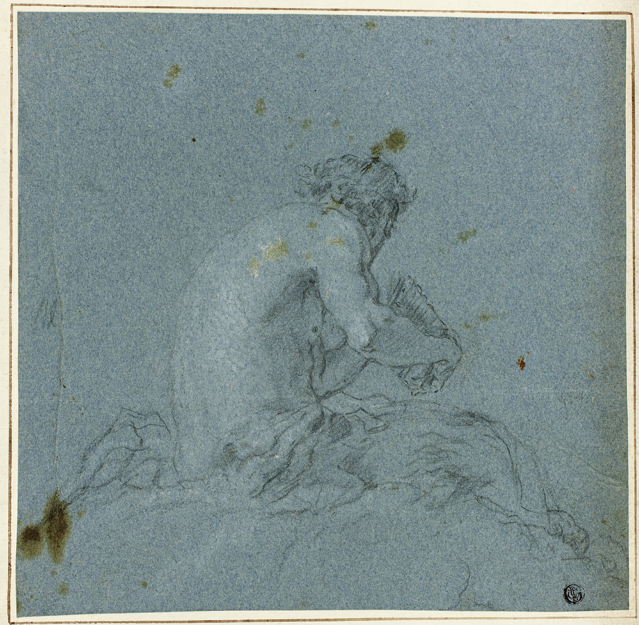 Un Sátiro Tocando su Flauta de Giovanni Domenico Tiepolo