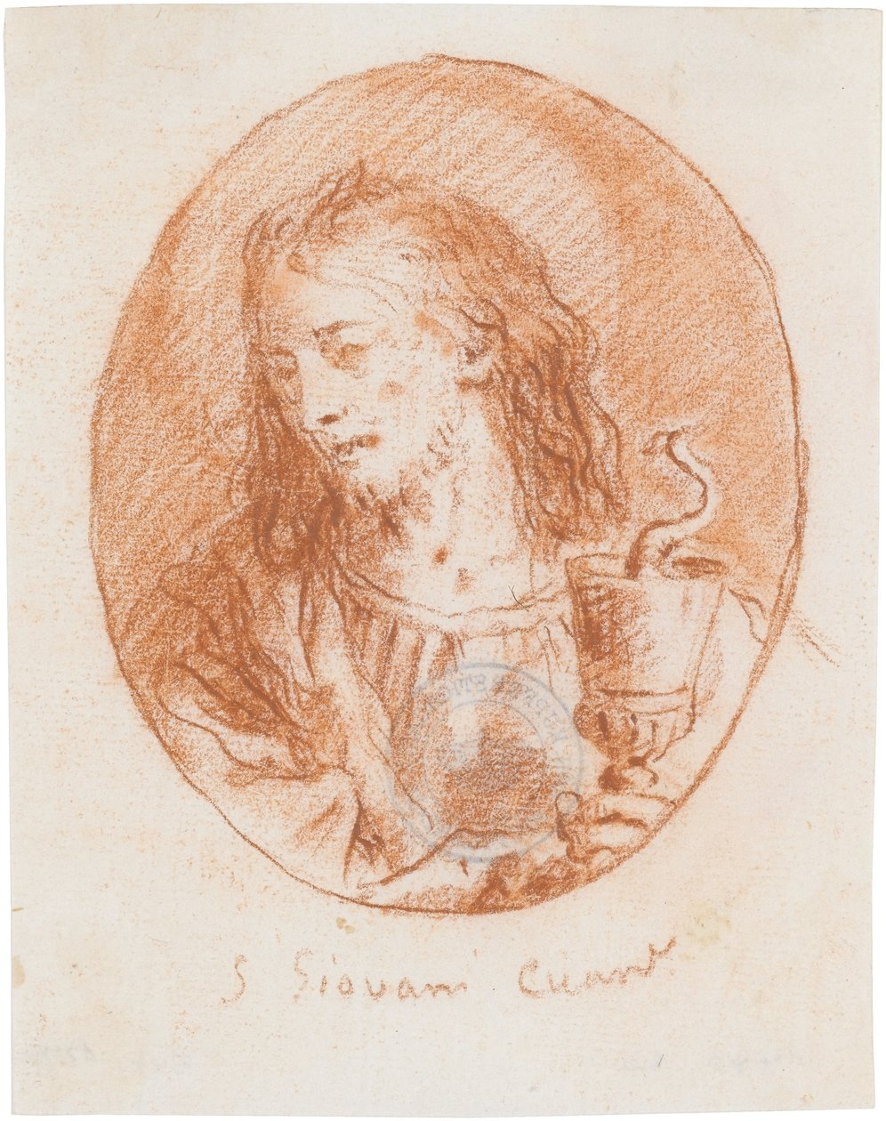 Der heilige Johannes Evangelist de Giovanni Domenico Tiepolo