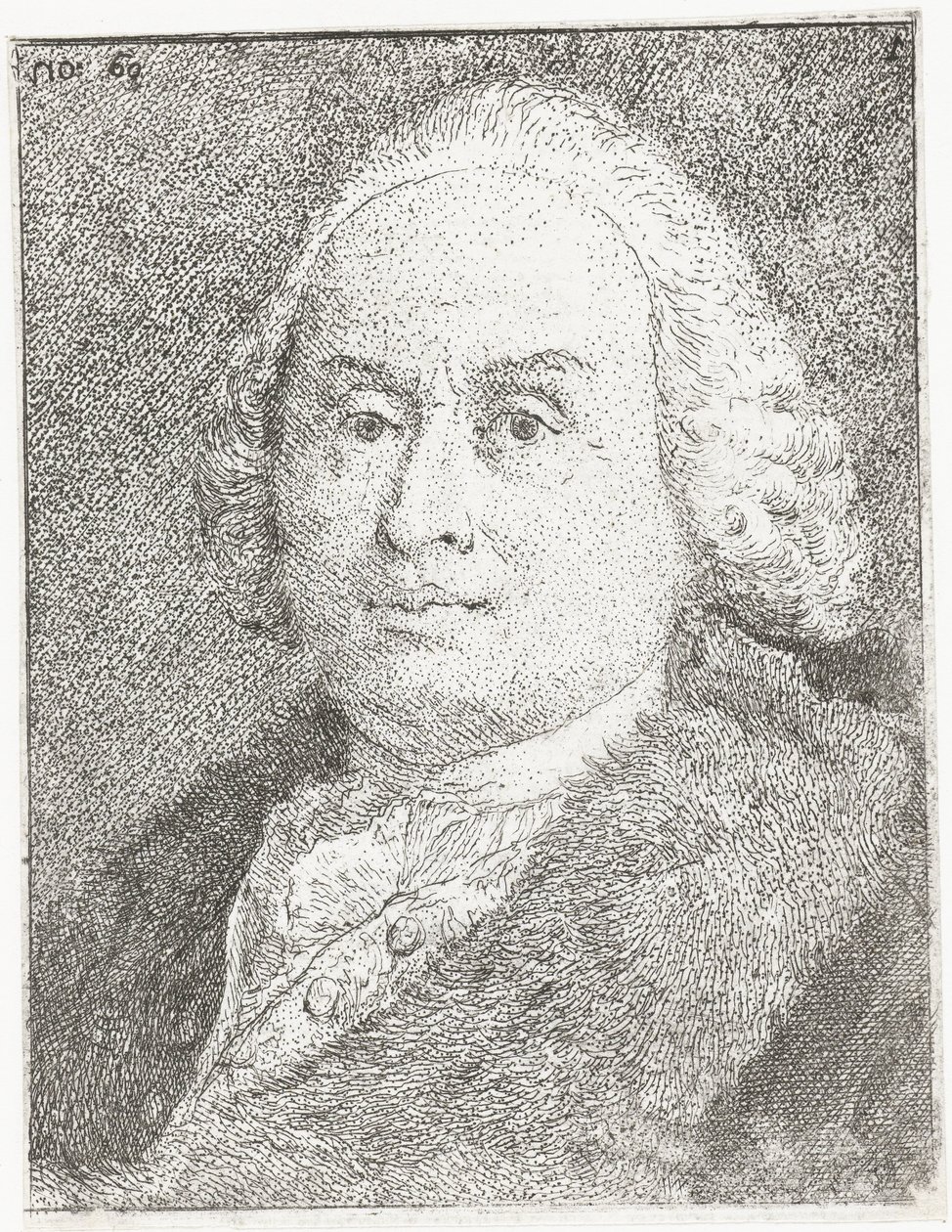 Retrato de Giovanni Battista Tiepolo de Giovanni Domenico Tiepolo