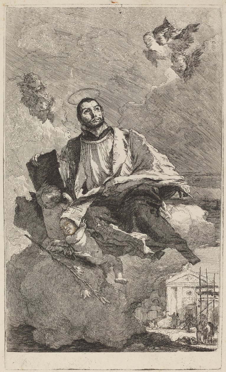 San Cayetano de Thiene de Giovanni Domenico Tiepolo