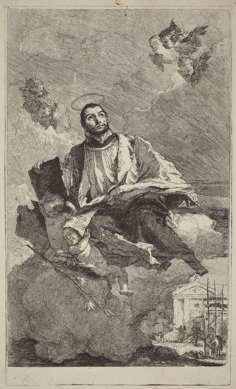 San Cayetano de Thiene de Giovanni Domenico Tiepolo