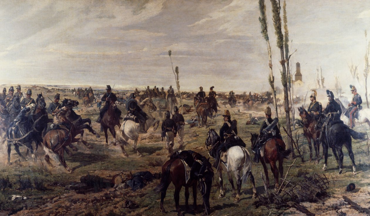 Asalto a Madonna della Scoperta de Giovanni Fattori