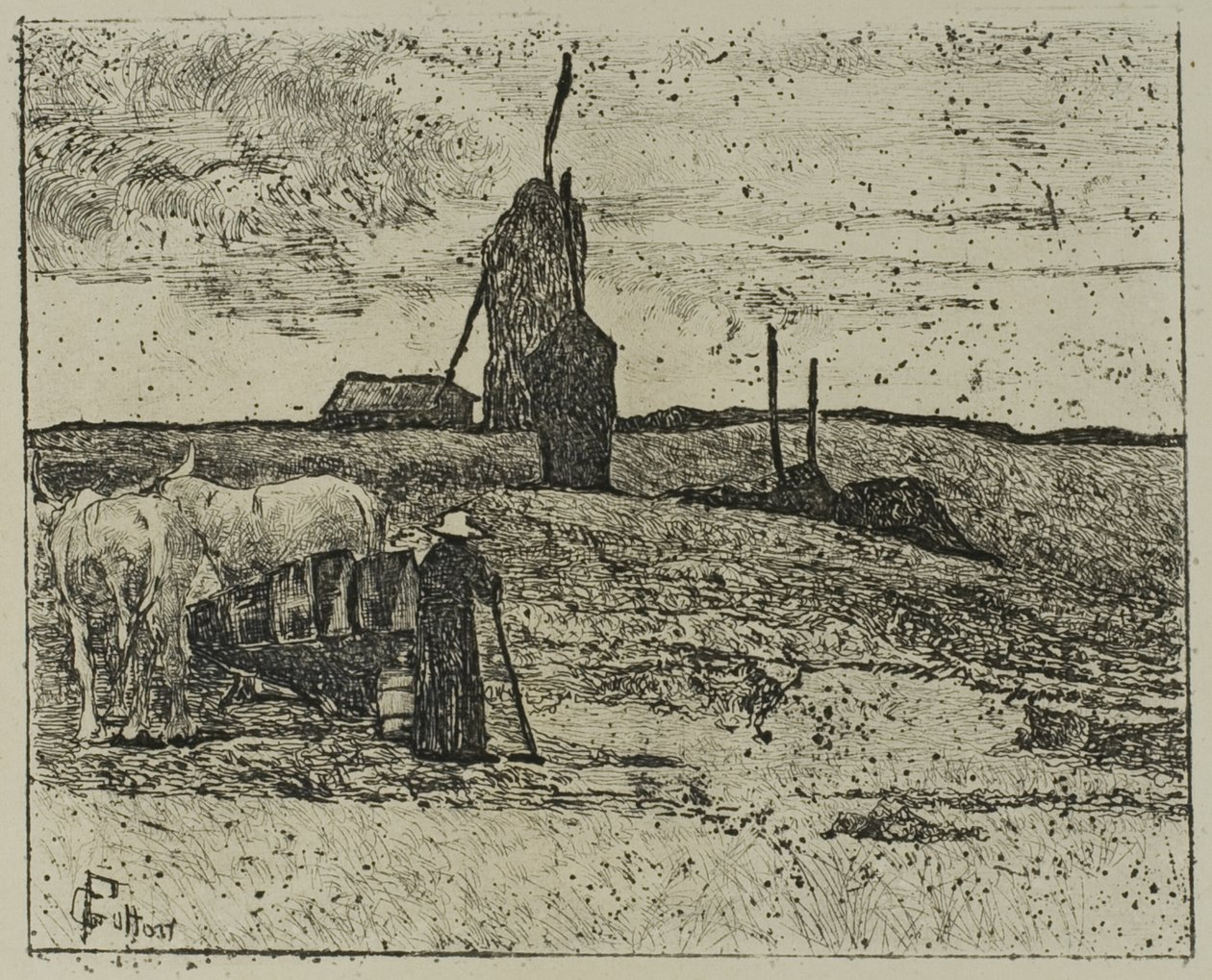 Maremma en Toscana de Giovanni Fattori