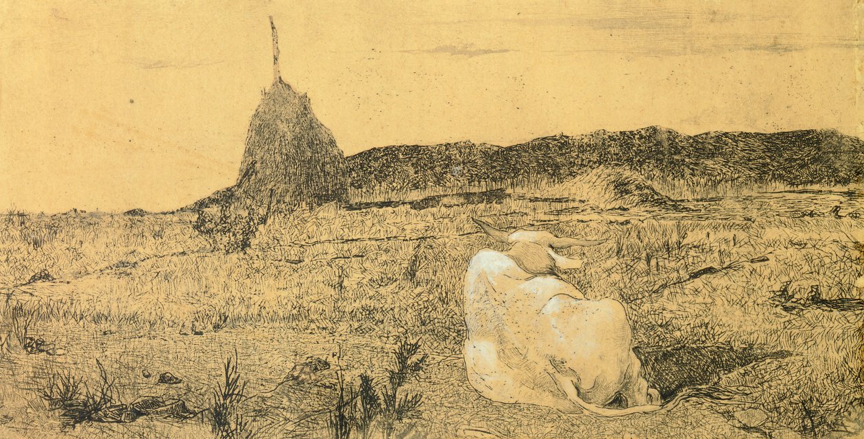 Buey Piadoso de Giovanni Fattori