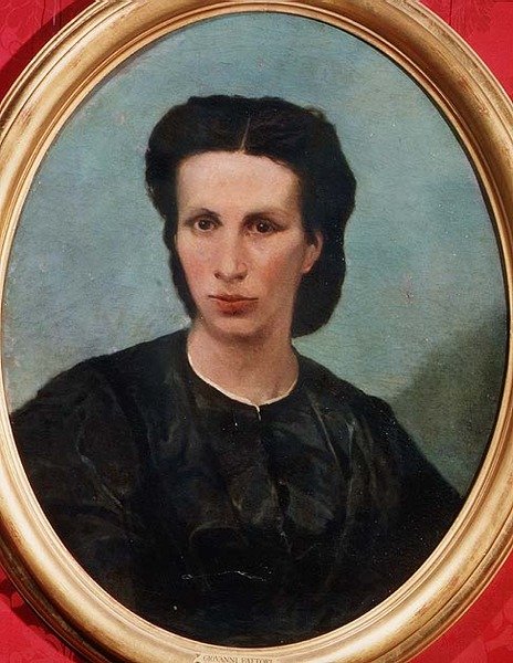 Retrato de la Sra. Biliotto de Giovanni Fattori